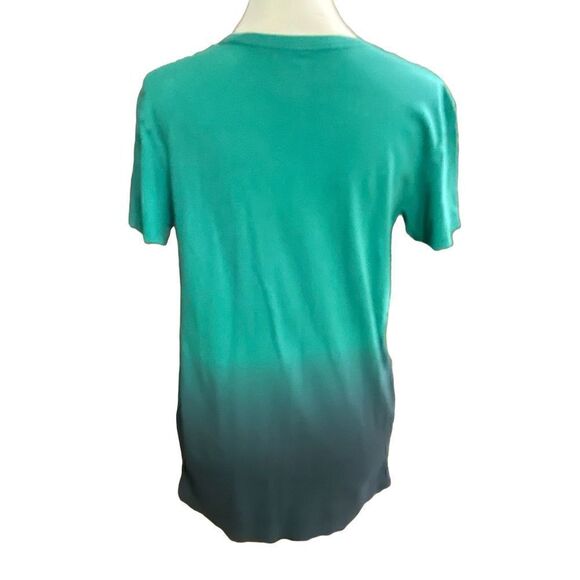American Eagle Green Ombré T-Shirt  S - Picture 3 of 7